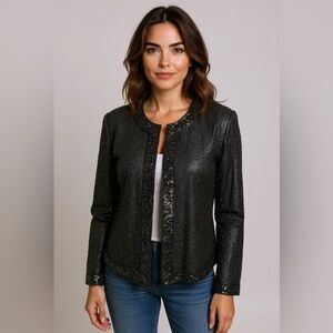 Laurence Kazar Vintage Silk Jacket